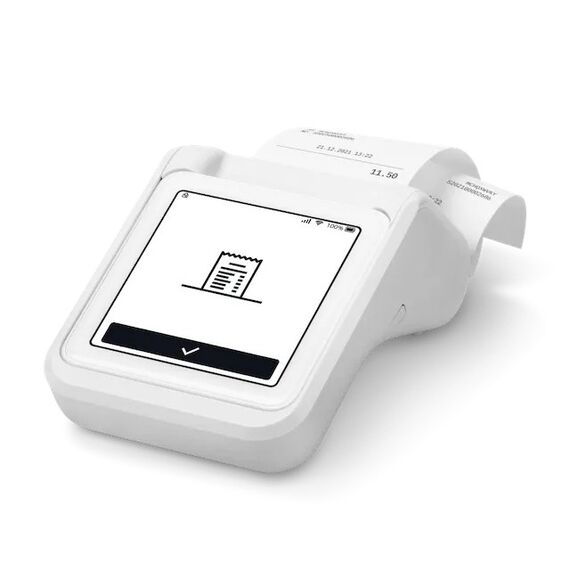 SumUp Solo Smart-Card-Lesegerät Batterie Wi-Fi + 4G Weiß, 8 image