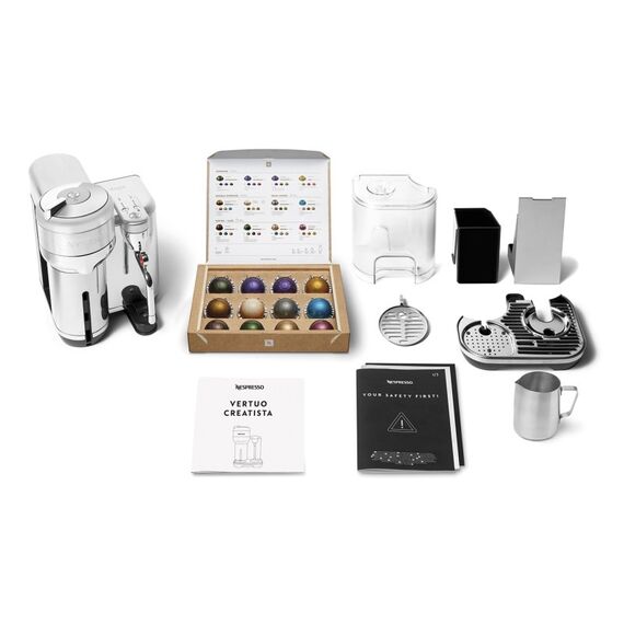 Sage the Vertuo Creatista Vollautomatisch Espressomaschine 2 l, Farbe: Gebürsteter Stahl, Edelstahl, 7 image