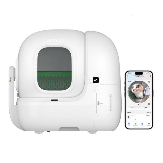 PETKIT Purobot Max Pro Katze Offene Katzentoilette Weiß