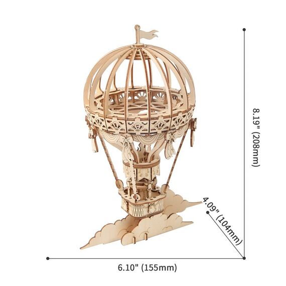 ROBOTIME TG406 Puzzle 3D-Puzzle 140 Stück(e) andere, 4 image