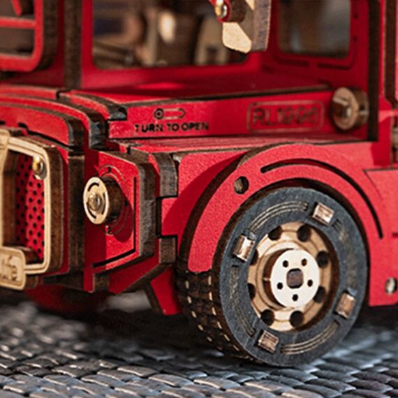 ROBOTIME London Tour Bus 3D-Puzzle 255 Stück(e) Fahrzeuge, 4 image