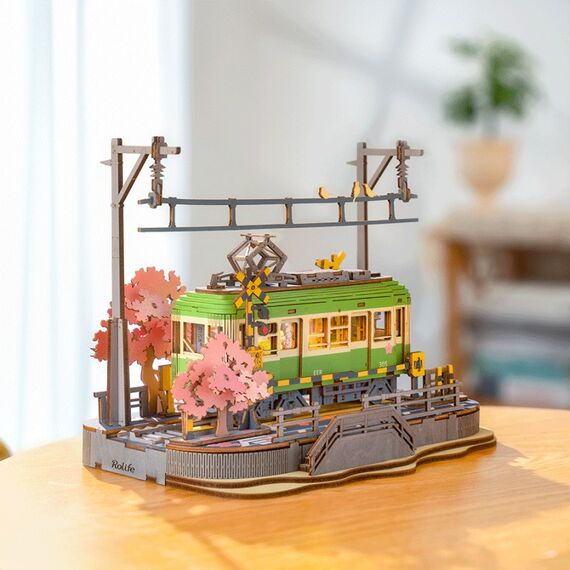 ROBOTIME Sakura Journey 3D-Puzzle 223 Stück(e) Stadt, 5 image