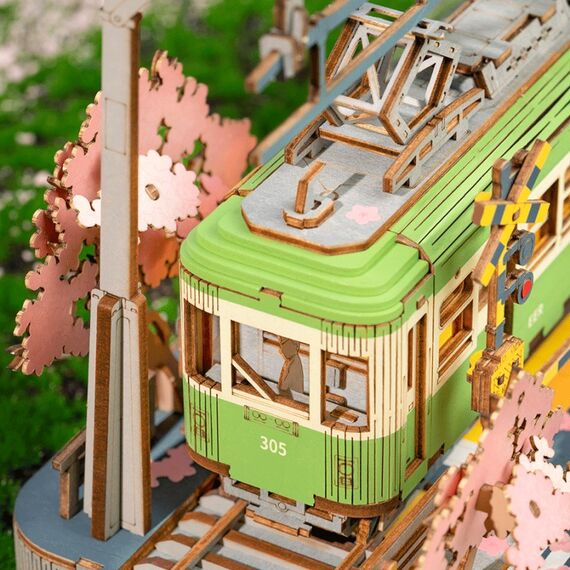 ROBOTIME Sakura Journey 3D-Puzzle 223 Stück(e) Stadt, 6 image