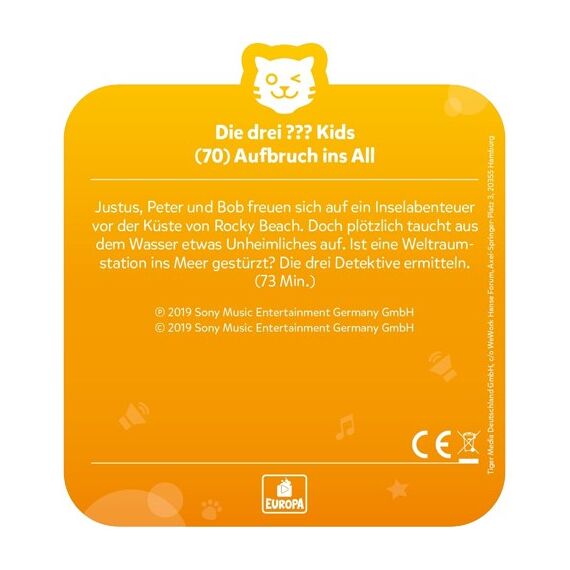 Tiger Media Die drei ??? Kids (70): Aufbruch ins All, 4 image