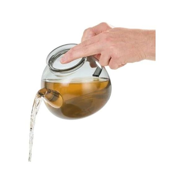 AdHoc AHM-TK61 Einzelne Teekanne 1200 ml Transparent, 3 image