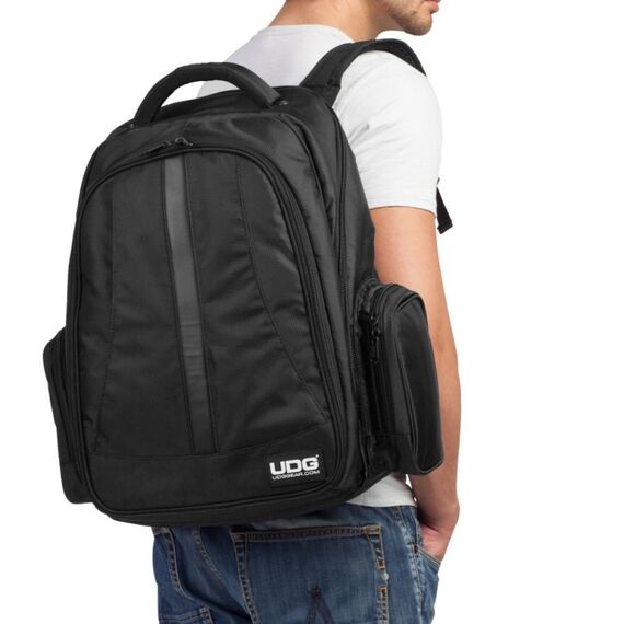 UDG GEAR U9102BL/OR DJ-Controller Rucksackhülle Nylon Schwarz, Orange, 3 image