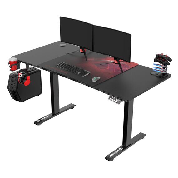 Ultradesk Level V2 Schwarz, Rot, Farbe: Schwarz, Rot, 2 image