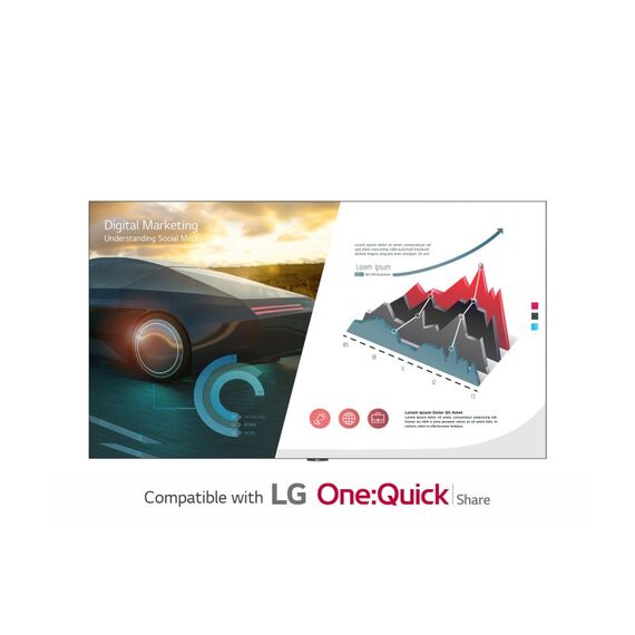 LG LAEC015-GN2 Signage-Display Digital Signage Flachbildschirm 3,45 m (136") LED WLAN 500 cd/m² Full HD Schwarz Eingebauter Prozessor WebOS