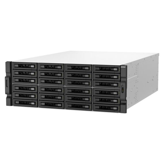QNAP TS-H3087XU-RP NAS Rack (4U) Intel Xeon E E-2378 64 GB DDR4 0 TB QuTS hero Schwarz, Weiß, 2 image
