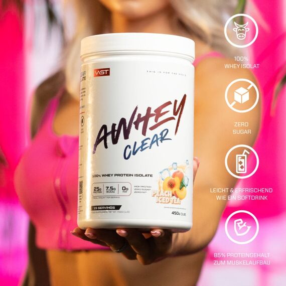 VAST Sports AWHEY Clear Puder, 2 image