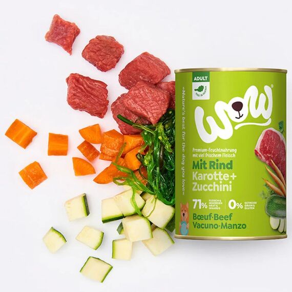 WOW.Pet 9120063681532 Hunde-Dosenfutter Rind Adult 400 g, 3 image