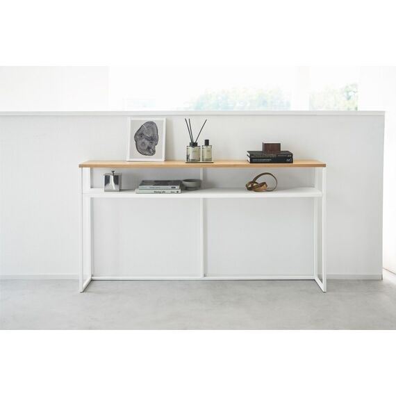 Yamazaki Konsolentisch mit Regal, Farbe: Weiß, Holz, 7 image