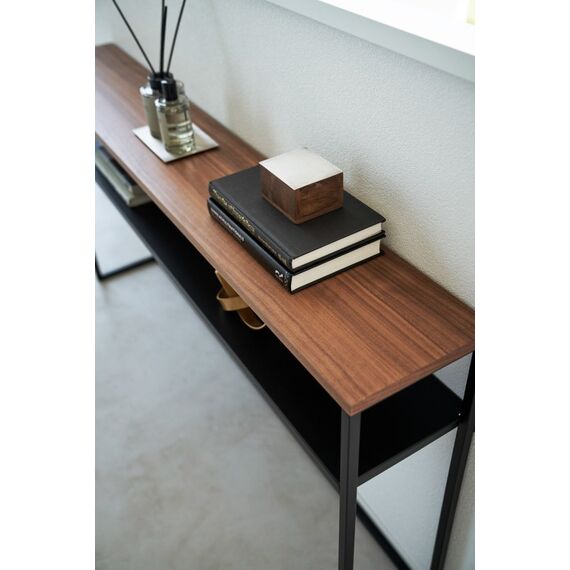 Yamazaki Konsolentisch mit Regal, Farbe: Schwarz, Holz, 5 image