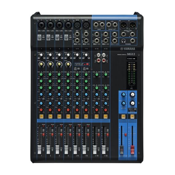 Yamaha MG12 Audio-Mixer 12 Kanäle, 2 image