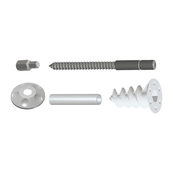 TOX 072 600 351 17 Stück(e) Schraubhaken & Dübelsatz 110 mm