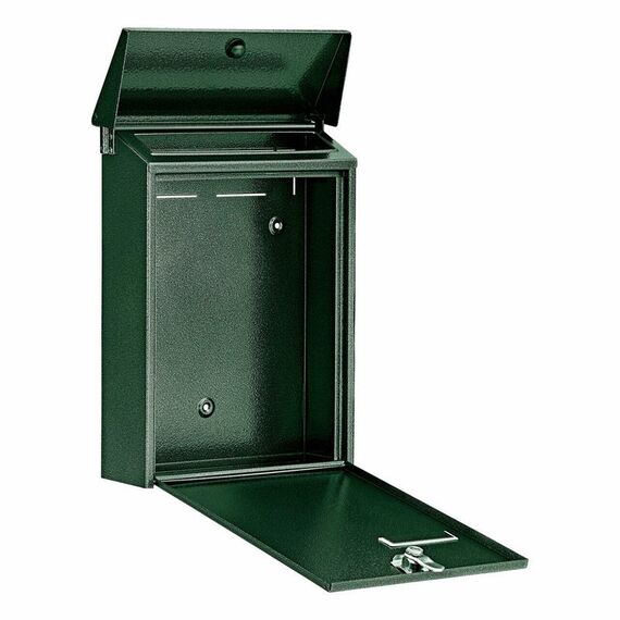 BURG-WÄCHTER Daily 5861 GR Briefkasten Grün Wandmontierter Briefkasten Stahl, 3 image