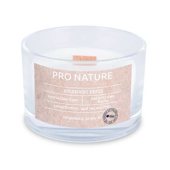 Müller Kerzen Pro Nature Wachskerze Rund Weiß 1 Stück(e)