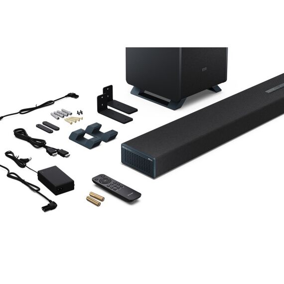 Sharp HT-SBW55121(BK) Soundbar-Lautsprecher Schwarz 5.1.2 Kanäle 212 W, 13 image