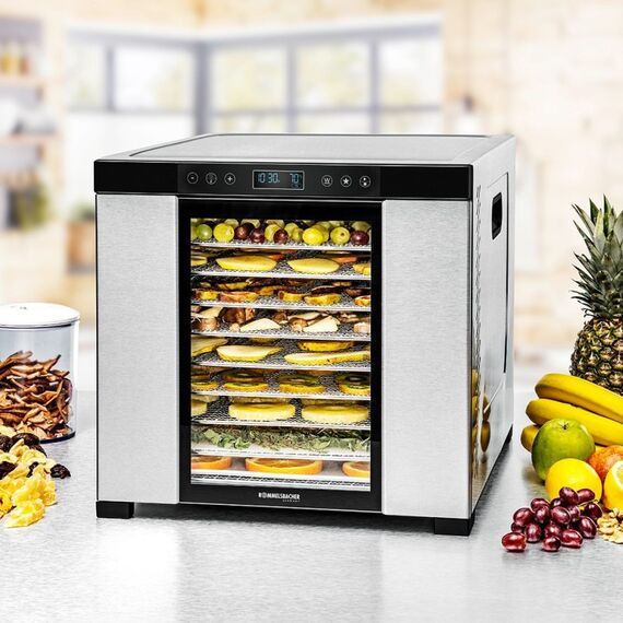 Rommelsbacher DA 1050 Lebensmittelentwässerer Schwarz, Edelstahl 1000 W, 4 image