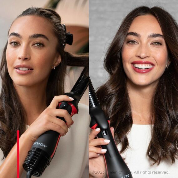 Revlon RVDR5333E Haarstyling-Gerät Multistyler Warm Schwarz, Rot 1100 W 2,5 m, 3 image