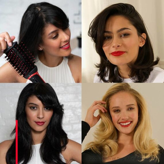 Revlon RVDR5333E Haarstyling-Gerät Multistyler Warm Schwarz, Rot 1100 W 2,5 m, 4 image