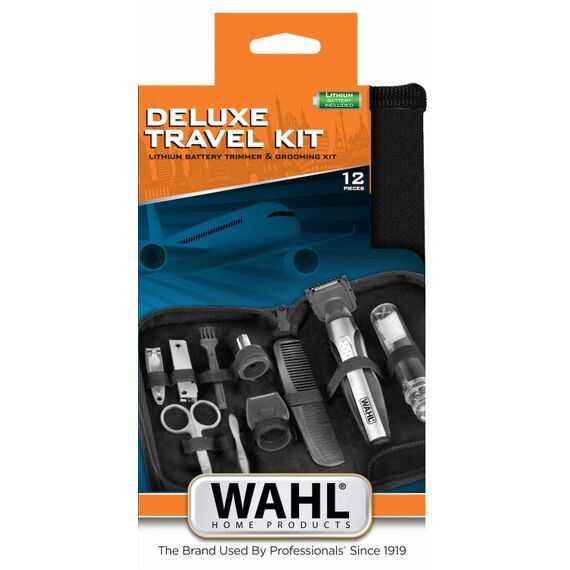 Wahl Travel Kit Deluxe Batterie Schwarz, Edelstahl, 3 image