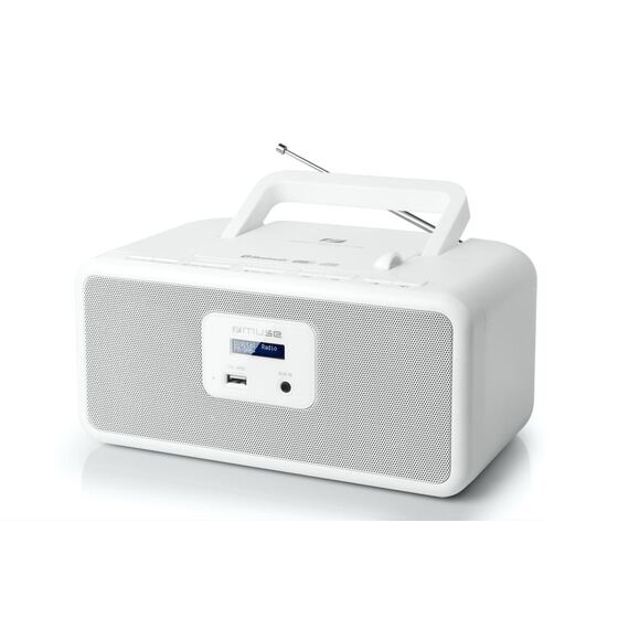 Muse M-32 DBW Weiß Tragbarer CD-Player