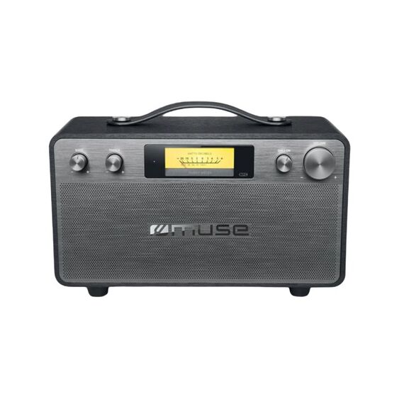 Muse M-670 BT Radio Tragbar Schwarz, Stahl
