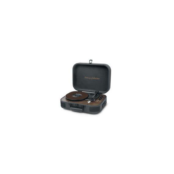 Muse MT-207 DGB Plattenspieler Schwarz, Grau, Holz Automatisch
