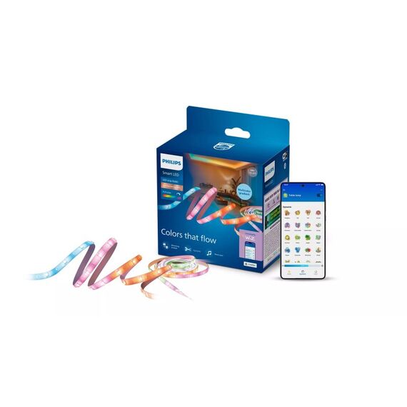 Philips Smarter RGBIC-LED-Lightstrip, 4 m, Typ C, Connected by WiZ, 2 image