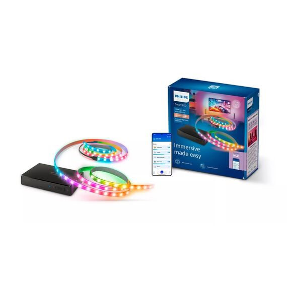 Philips HDMI 2 Sync Box 8K mit Hintergrundbeleuchtung f. TV von 75"–85", 2 image