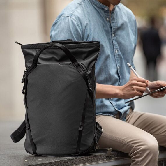 Peak Design Everyday Totepack Rucksack Lässiger Rucksack Schwarz Nylon, 6 image