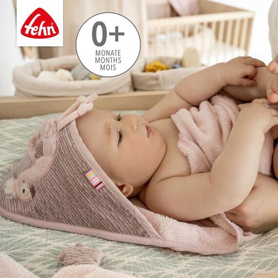 Fehn 042481 Babyhandtuch Pink Baumwolle, Polyester 1 Stück(e), 3 image