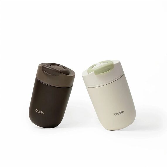 Outin OT-TUM-01-TB Kubek podróżny 350 ml Braun Edelstahl, 2 image