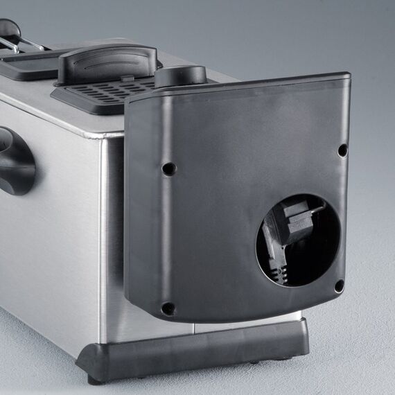Severin FR 2431 Fritteuse Einzelbild 3 l Eigenständig 2000 W Edelstahl, 4 image