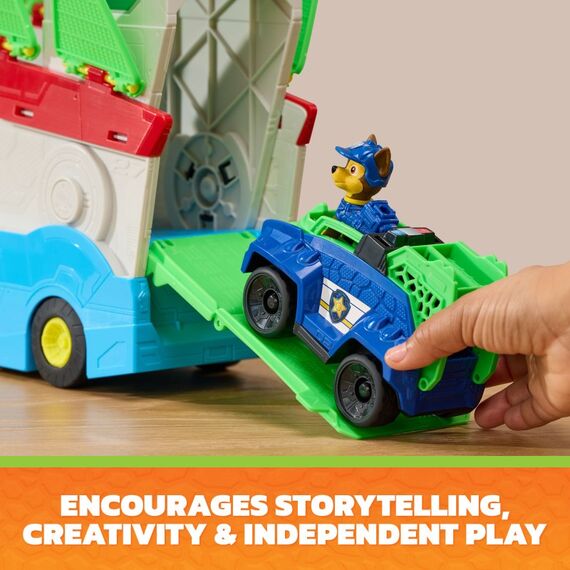 PAW Patrol : Der Dino Film, 2-in-1 Mobiles Dino-Hauptquartier, Transformierbarer Patroller, 6 image
