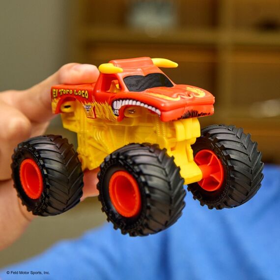 Monster Jam - Smash 'n Bash Monstertrucks (Maßstab 1:64) mit Crash-Funktion, verformen sich beim Crash und können leicht wieder repariert werden, ab 4 Jahren, Zufallsauswahl (Sortierung), 7 image