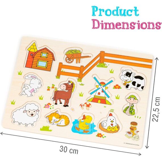 Twiddlers 656721891986 Puzzle Formpuzzle Tiere, 4 image