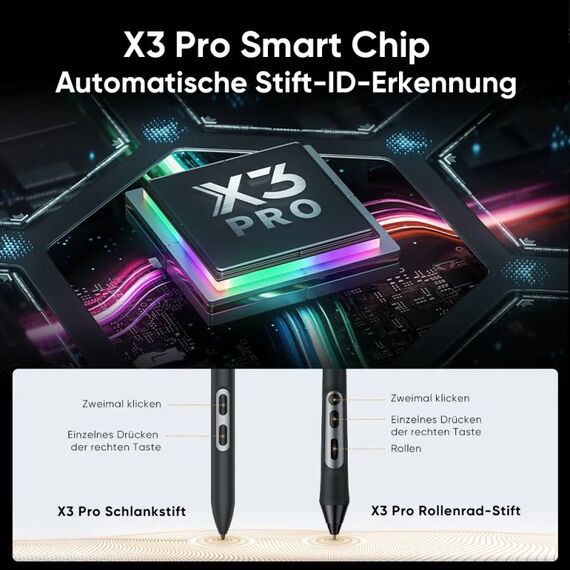 XPPen Artist Pro 19 (Gen 2) Grafiktablett Grau 5080 lpi 409 x 230 mm USB/Bluetooth, 14 image
