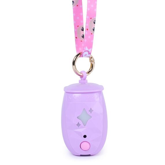 Peekimo ‒ Lila, interaktiver Begleiter und tragbares Accessoir, digitaler BFF, Spielzeug mit Licht, Sound und Minispielen, zum Mitnehmen, für Kinder ab 5 Jahren, Farbe: Violett, 3 image