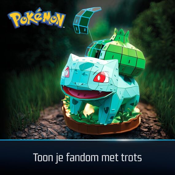 4D Build - Pokémon Bisasam - detailreiches 3D-Puzzle, 2 image