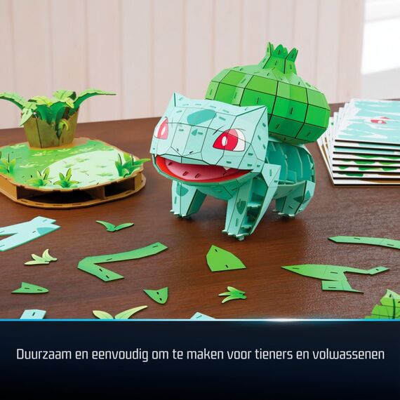 4D Build - Pokémon Bisasam - detailreiches 3D-Puzzle, 5 image