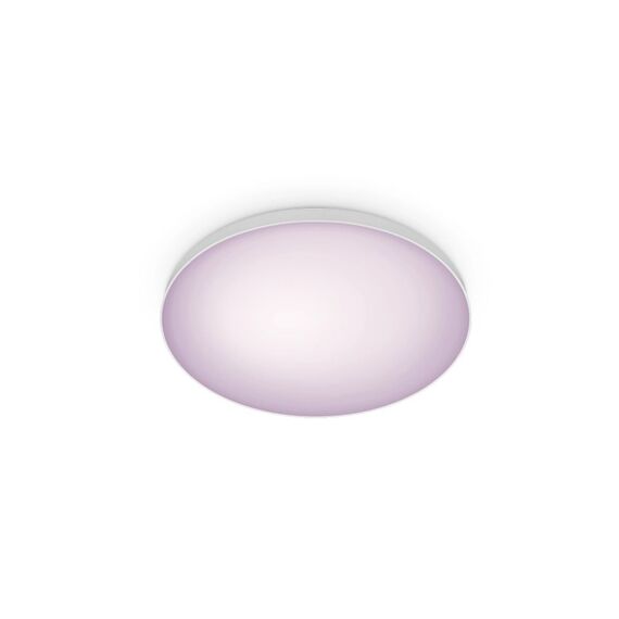 Philips Deckenleuchte, 2600 lm, Farblicht und einstellbares Weißlicht, rund