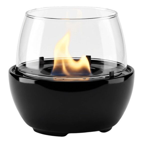 Tenderflame Tulip 14 Drinnen Freistehende Feuerstelle Tenderfuel Schwarz
