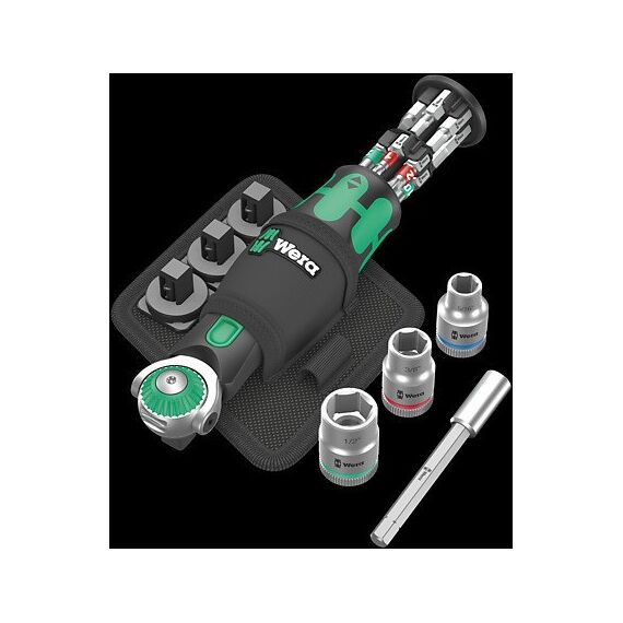Wera 05004283001 Ratschenschlüssel 18 Stück(e) Schwarz, Grün