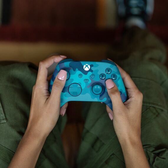Microsoft Xbox Wireless Aqua-Farbe, Blau, Violett Bluetooth Gamepad Analog / Digital Android, PC, Xbox One, Xbox Series S, Xbox Series X, iOS, 5 image
