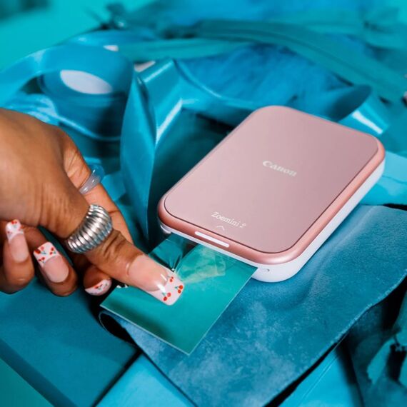 Canon Zoemini 2 Fotodrucker ZINK (Zero ink) 313 x 500 DPI 2" x 3" (5x7.6 cm), Farbe: Pink, 4 image