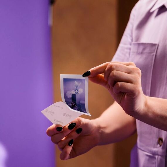Canon Zoemini 2 Fotodrucker ZINK (Zero ink) 313 x 500 DPI 2" x 3" (5x7.6 cm), Farbe: Blau, 8 image