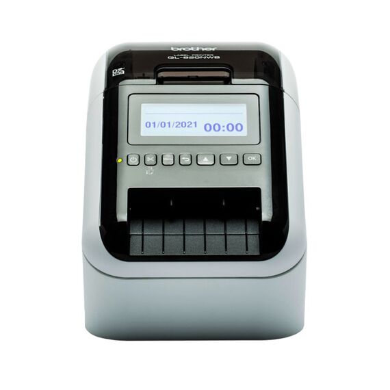 Brother QL-820NWBVMXX1 Etikettendrucker Thermodirekt Farbe 300 x 600 DPI 176 mm/sek Verkabelt & Kabellos Ethernet/LAN DK WLAN Bluetooth