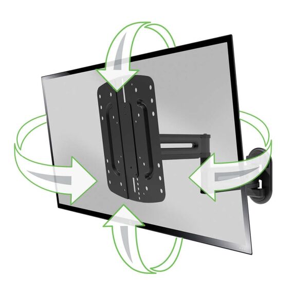 SANUS VSF817-B2 TV-Halterung 165,1 cm (65") Schwarz, 4 image